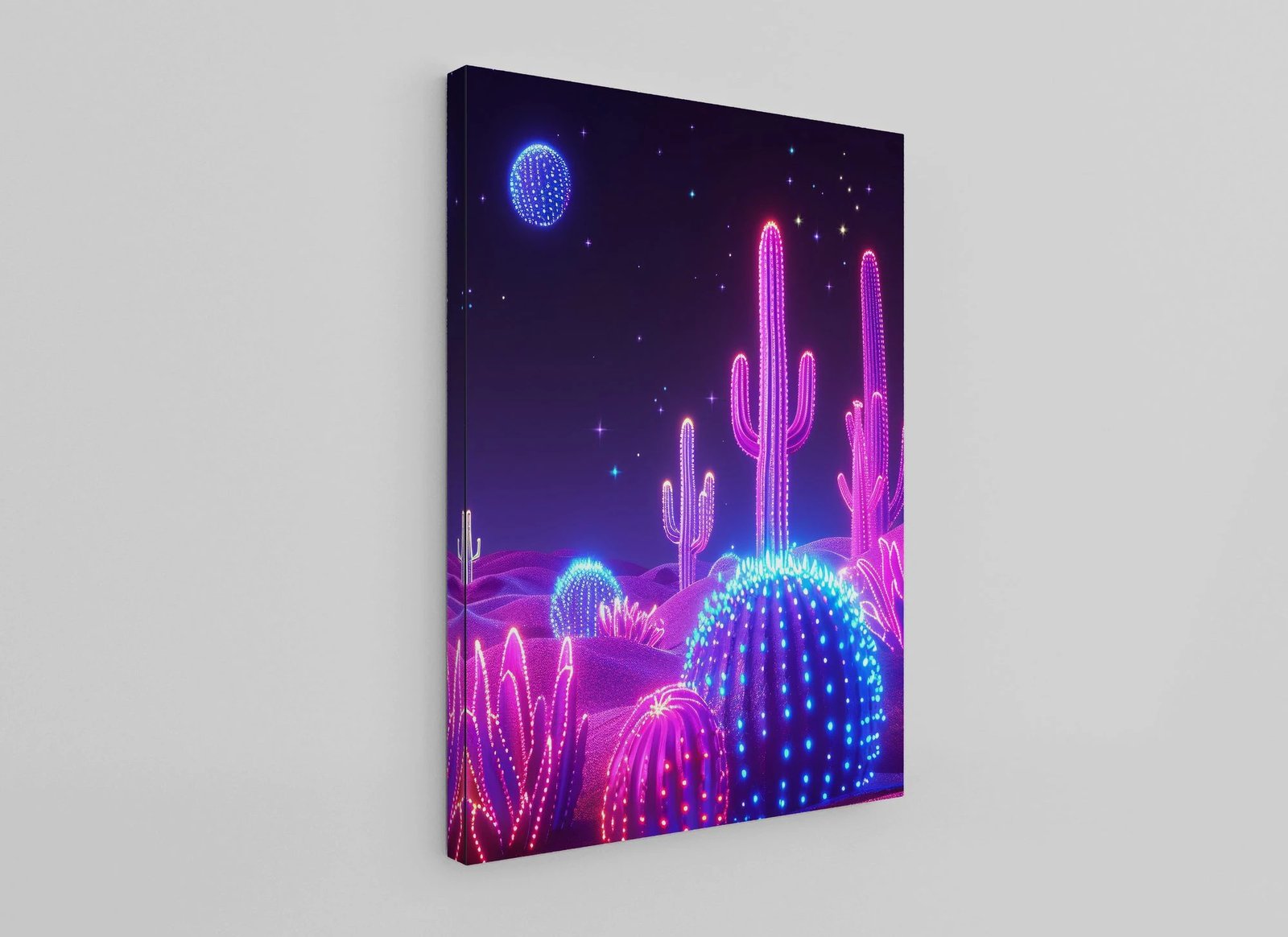 Pikturë dekorative në kanavacë, shumëngjyrëshe, Wallity ASR_CNV25-66, 70x100cm