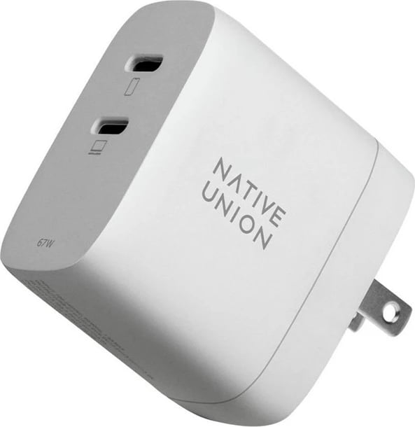 Karikues Native Union Fast GaN PD 67W, i bardhë