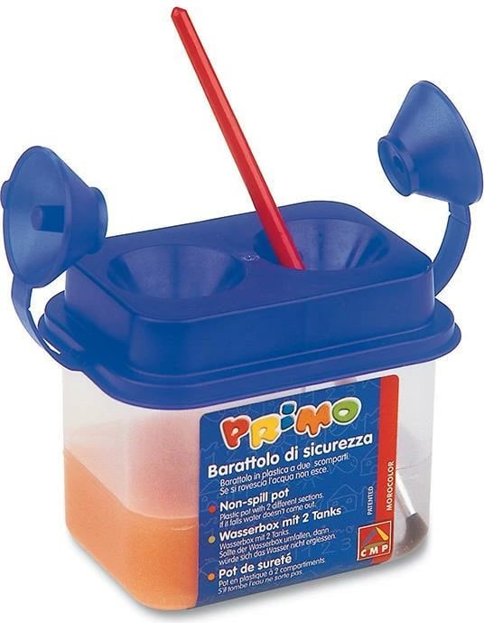 Kuti furçash FIBERCOLOR Primo me siguri, me 2 ndarje