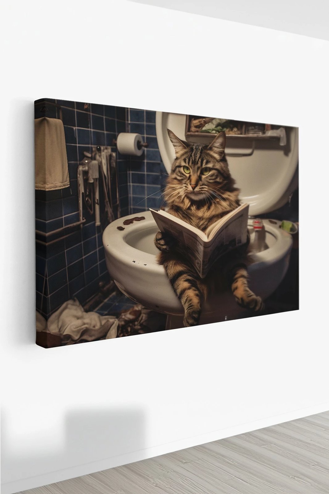 Pikturë dekorative në kanavacë, shumëngjyrëshe, Wallity, Ersyaıhyvn28, 40x60cm