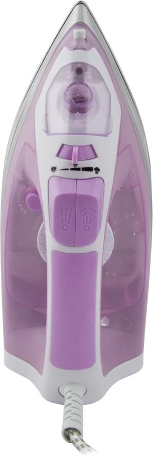 Hekur me avull Esperanza Tulle Ceramic EHI004, 2400W, Rozë