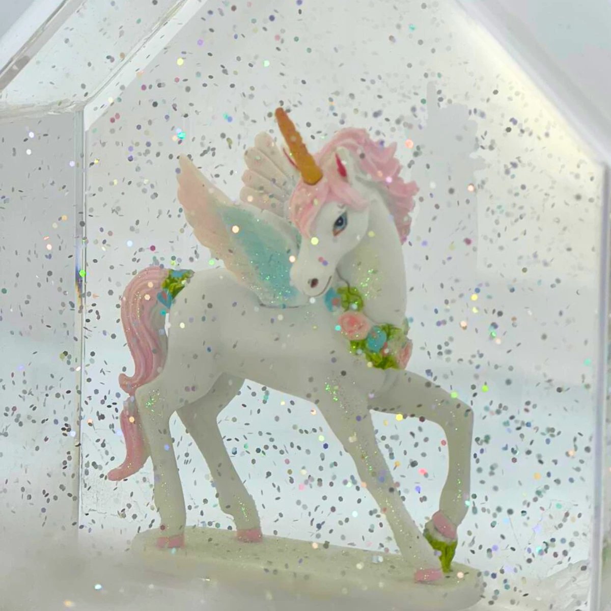 Llampë dekorative me figurë Unicorn