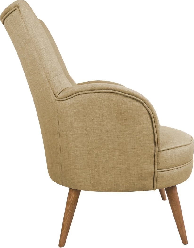 Karrige Wing Atelier del Sofa, Victoria, ngjyrë kafe qumështi