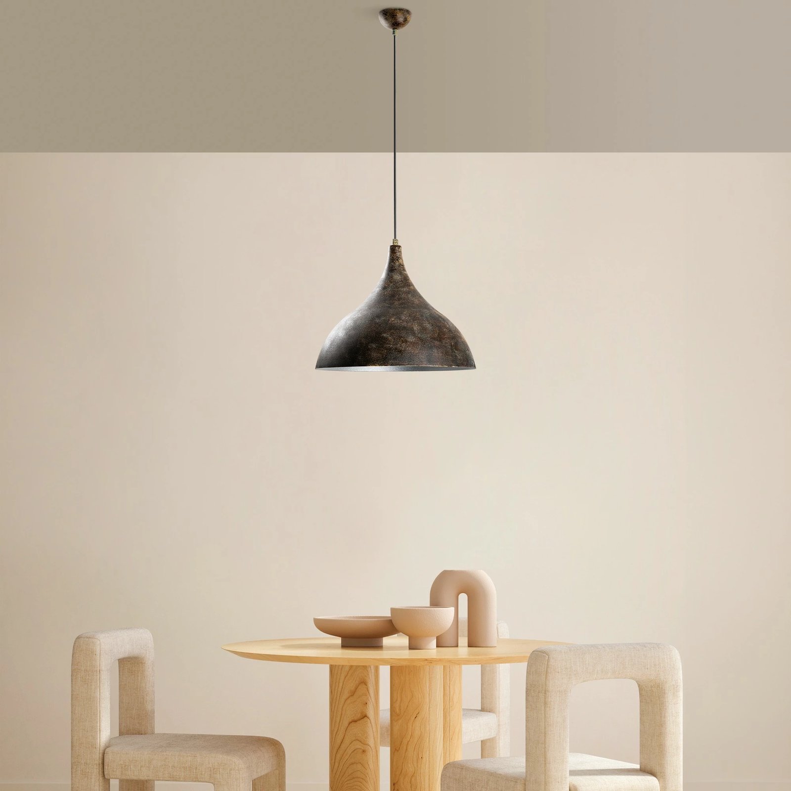 Llambë tavani Opviq, BITLISIM-N-1390-RETRO, ngjyrë antike