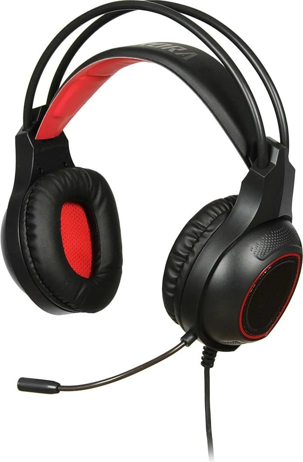 Kufje gaming iBOX Aurora X3 me mikrofon, SHPIX3MV, e zezë