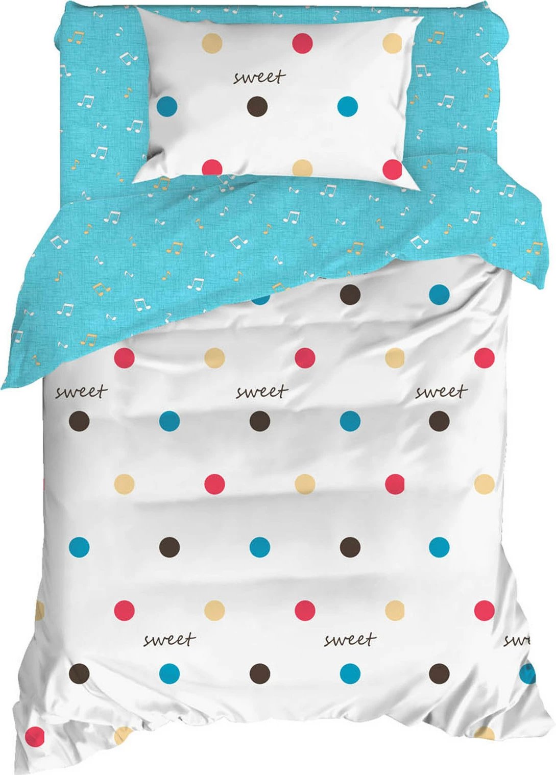 Set mbulesë për jorgan XXL, ngjyrë krem, L'essentiel, Snoker