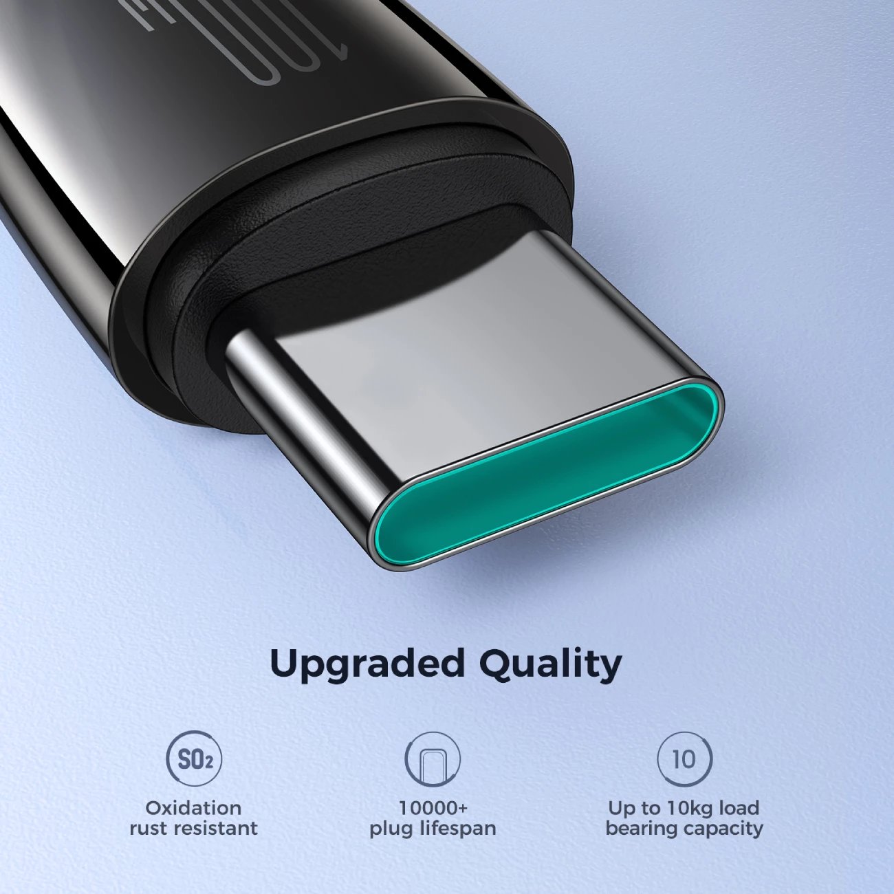 Kabllo karikimi dhe të dhënash Joyroom Pioneer Series SA31-AC6, USB-A në USB-C, 1.2m, 100W, e zezë