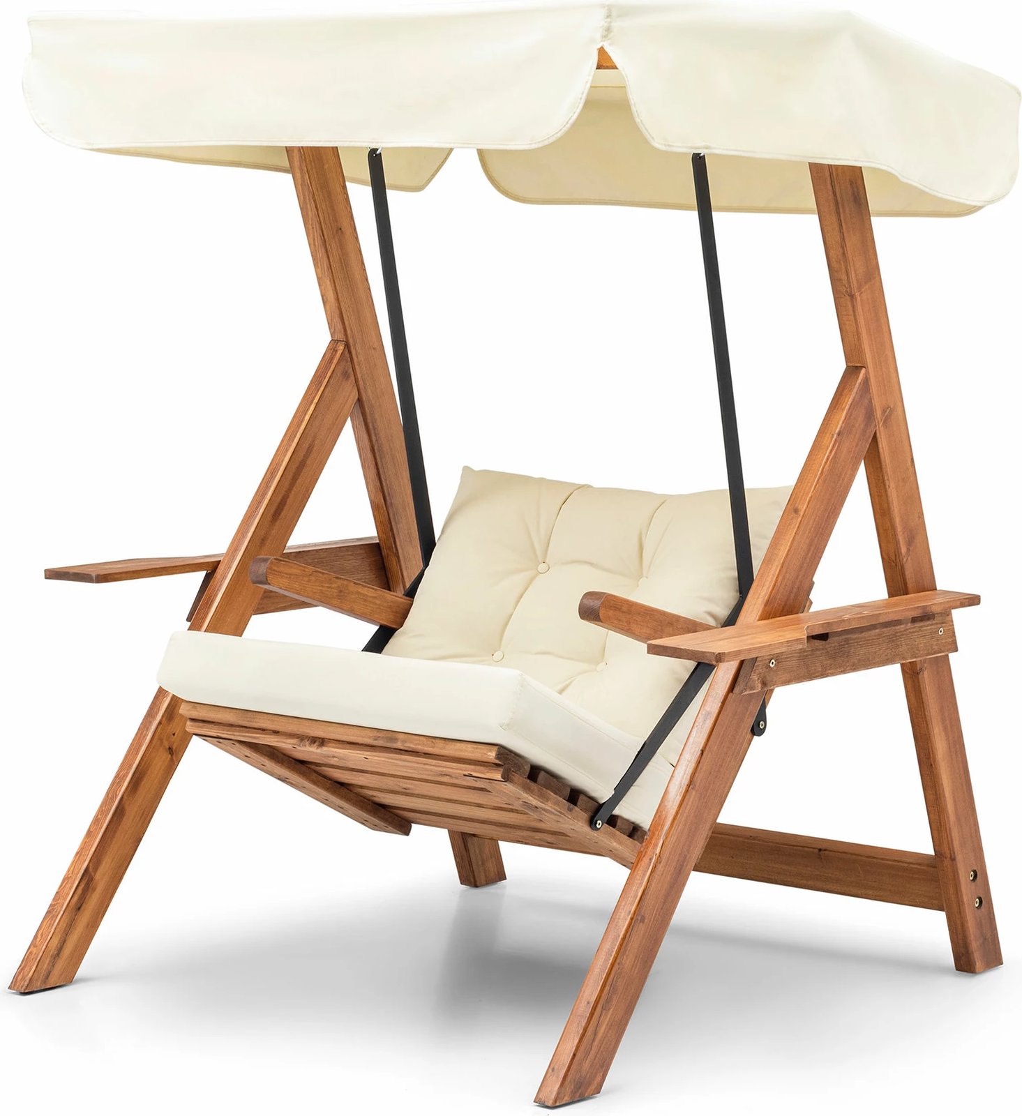 Karrige lëkundëse për kopsht, ngjyrë krem, Skye Decor Galata Swing S1