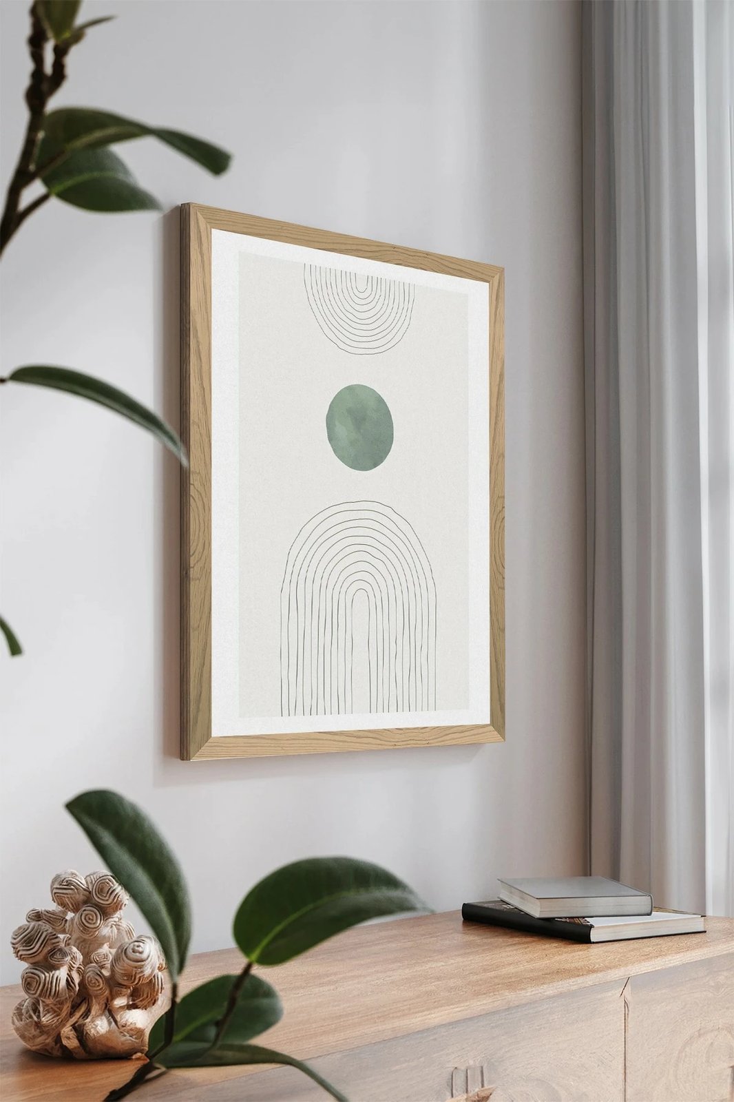 Pikturë dekorative, Wallity, Tekhammdf16, shumëngjyrëshe, 33x48cm