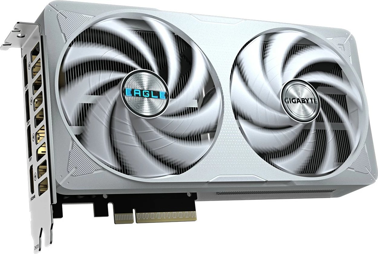 Kartelë grafike Gigabyte RTX5060 Ti EAGLE OC ICE 8GB GDDR7 e bardhë