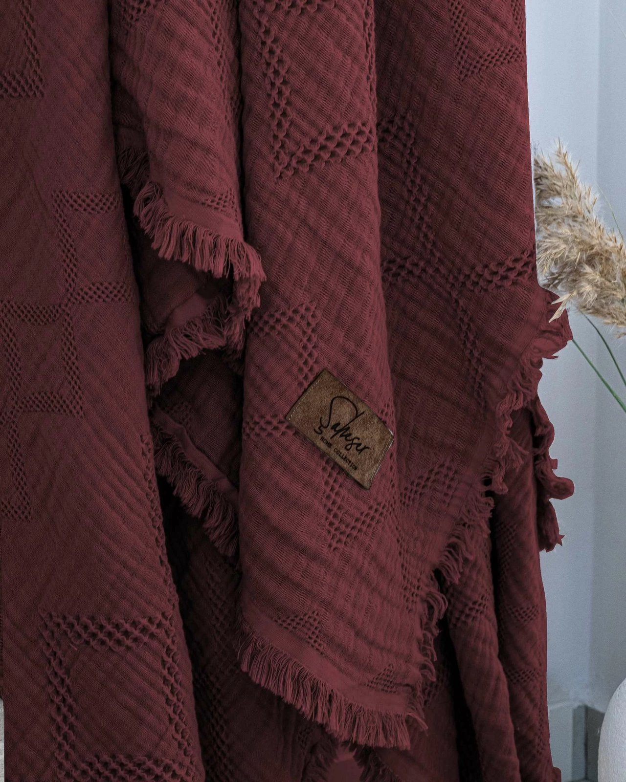 Jorgan dopio L'essentiel, ngjyrë e kuqe, Oscar