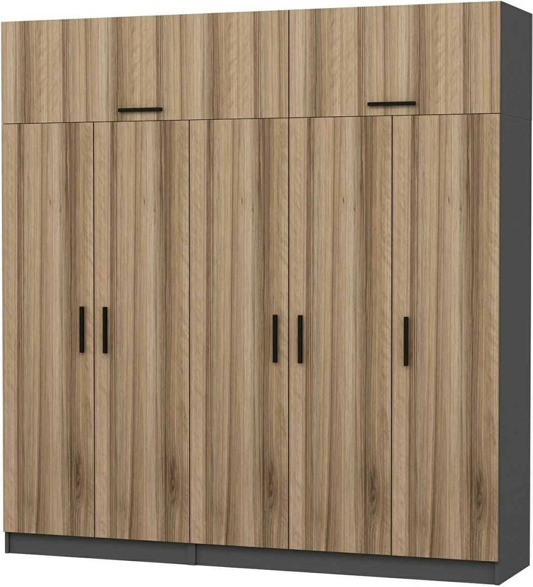 Dollap garderobe Skye Decor, ngjyrë dore, 5292