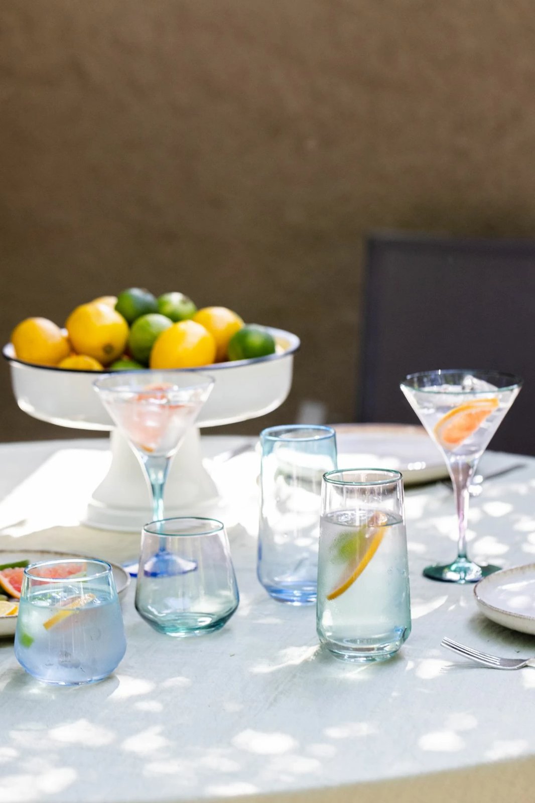 Set gotash (4 copë), Hermia Concept, Marsilya 425, blu-turkuaz