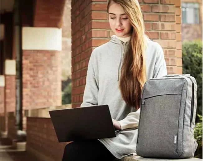 Çantë shpine Lenovo B210, 15.6", poliestër, Gri