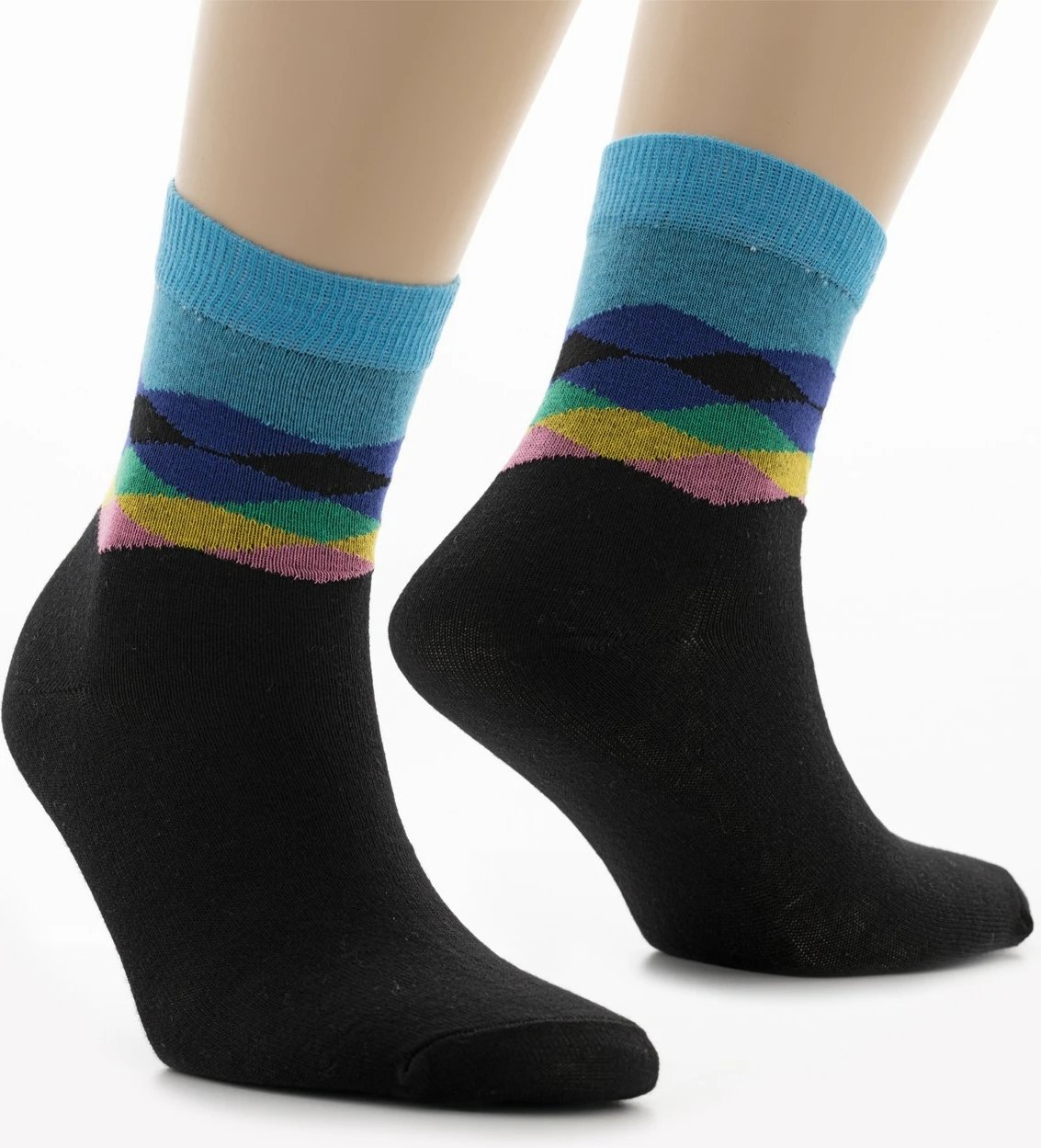 Set çorapash (3 copë), Jumeon, 001-019012, shumëngjyrëshe