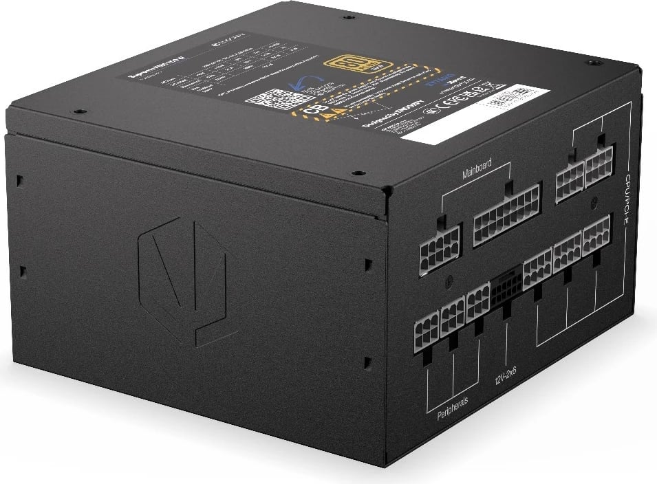 Kasë energjie Endorfy Supremo FM6 Gold 750W, modular, e zezë Kasë energjie Endorfy Supremo FM6 Gold 750W, modular, e zezë