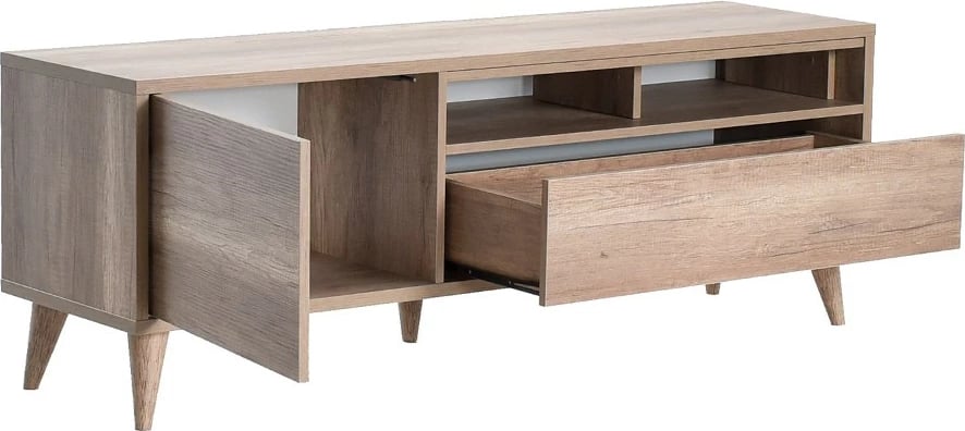 Komodë TV Hanah Home, Tvr-511-Tt-1, ngjyrë arrë e çelët