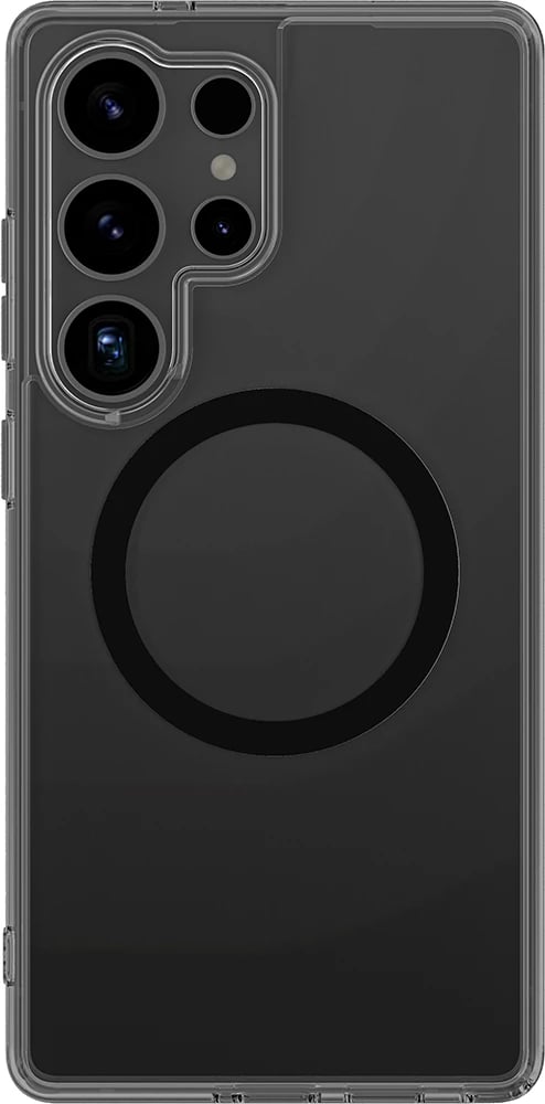 Mbështjellës AmazingThing Minimal Mag me unazë magnetike për Samsung Galaxy S25 Ultra, i zi