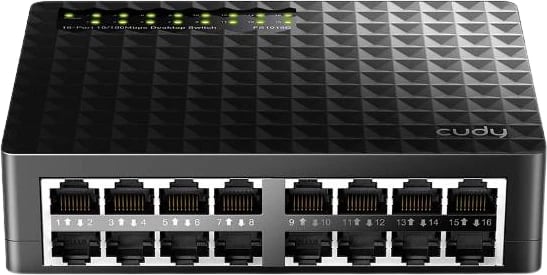 16-Port 10/100 Mbps Desktop Switch