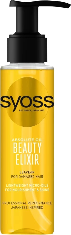 Vaj për flokë për femra Syoss Beauty Elixir Absolute Oil 100ml