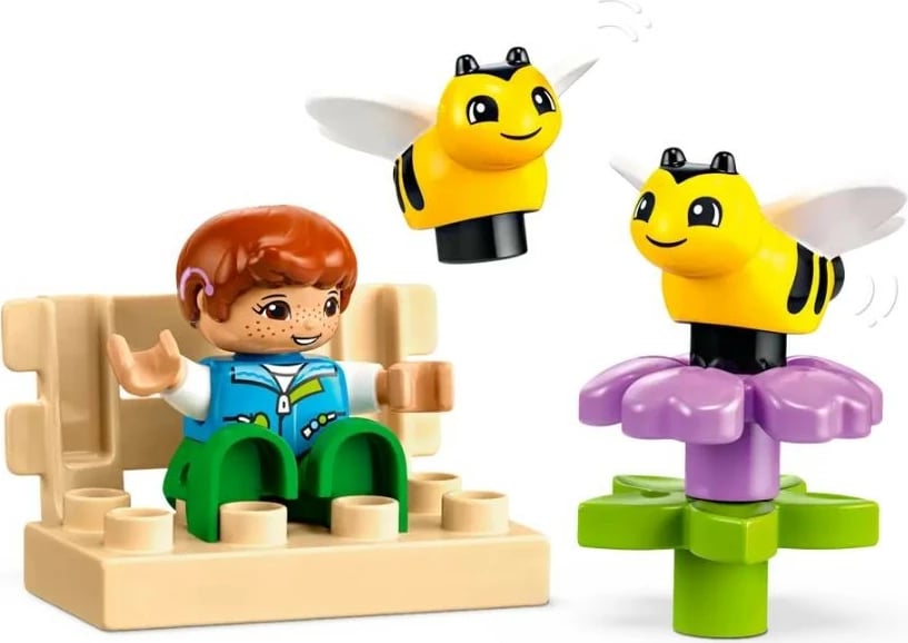 Set lodrash LEGO DUPLO 10419 Bee Care and Hives, 22 pjesë, plastikë, për fëmijë 2+ Set lodrash LEGO DUPLO 10419 Bee Care and Hives, 22 pjesë, plastikë, për fëmijë 2+