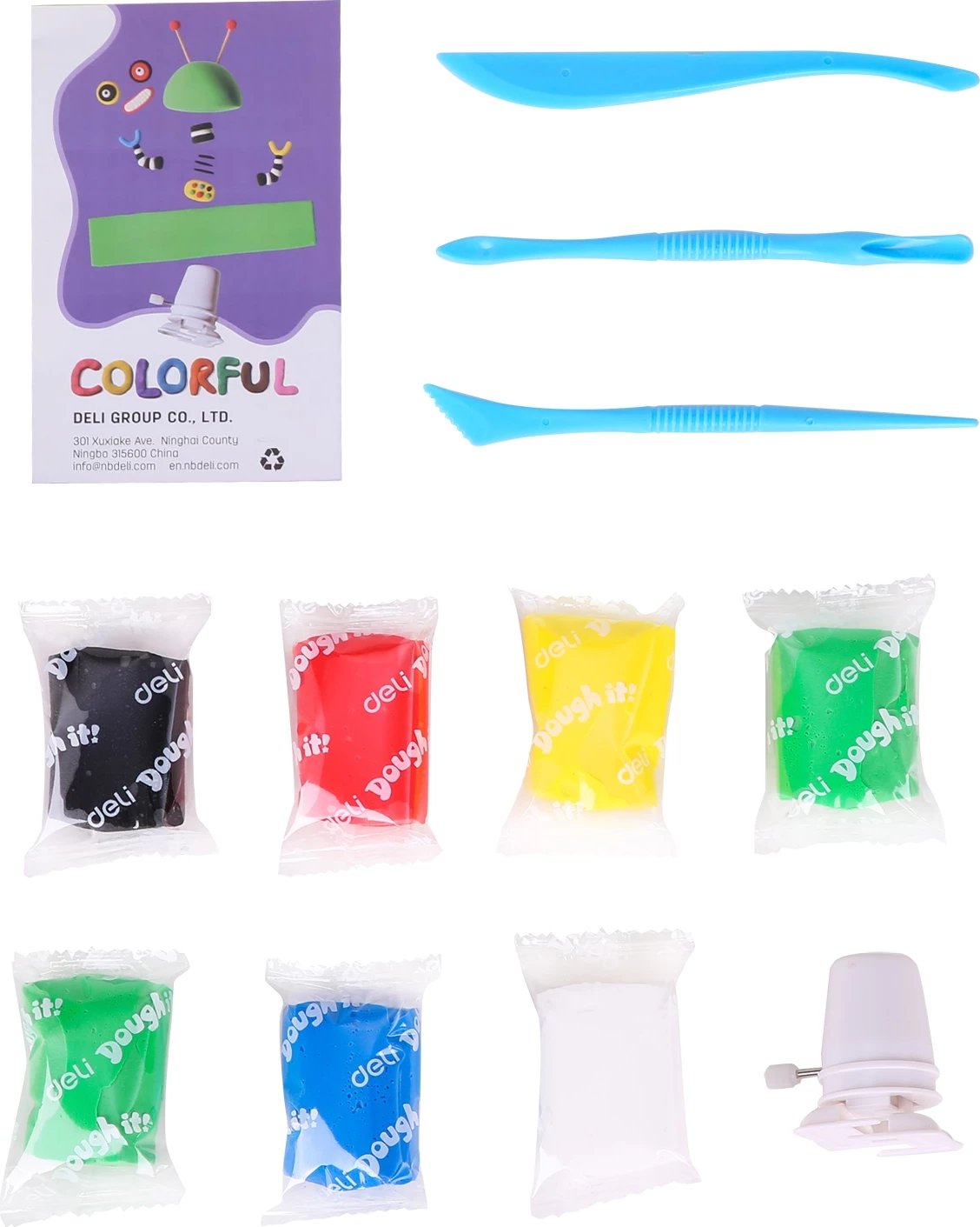 DELI PLASTELINE ME FIGURA D85100 1/6