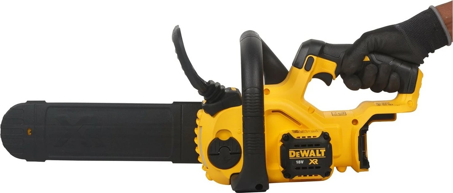 Sharrë elektrike DeWALT DCM565N-XJ, 30 cm, bateri 5 Ah, zi-verdhë