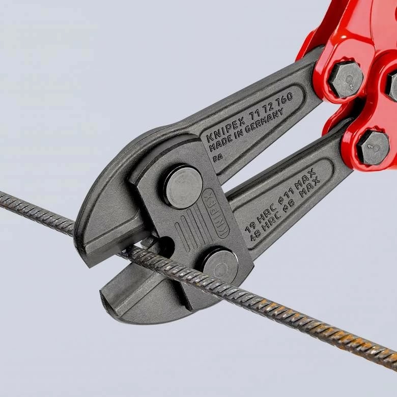 Prerës bulonash Knipex 71 72 760, çelik, 760mm, dorezë plastike, e zezë/kuqe