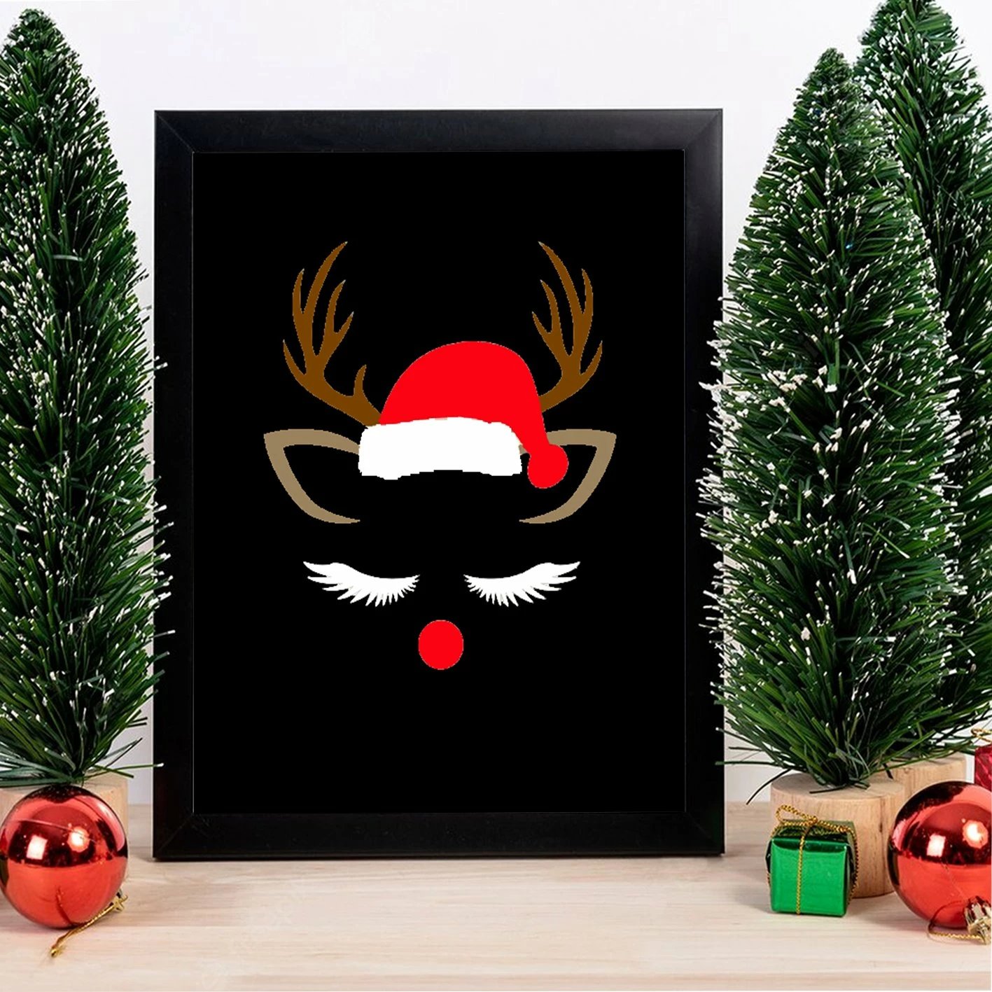 Pikturë dekorative me kornizë MDF, shumëngjyrëshe, SC7436501393311, 24x29cm