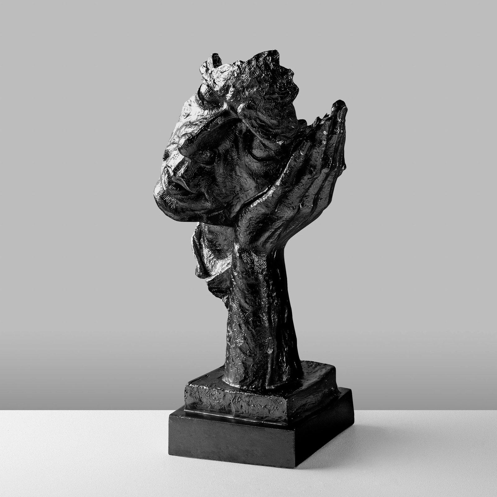 Objekt dekorativ Evila Originals, Yak-030-C, ngjyrë e zezë