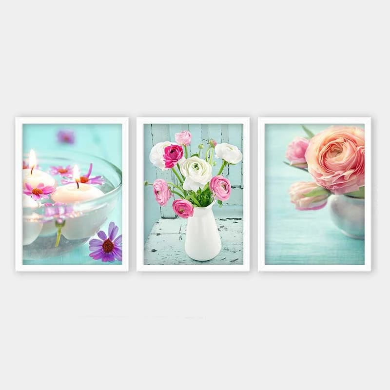 Pikturë dekorative me kornizë (3 copë), Wallity, 3BC_219025241_5575