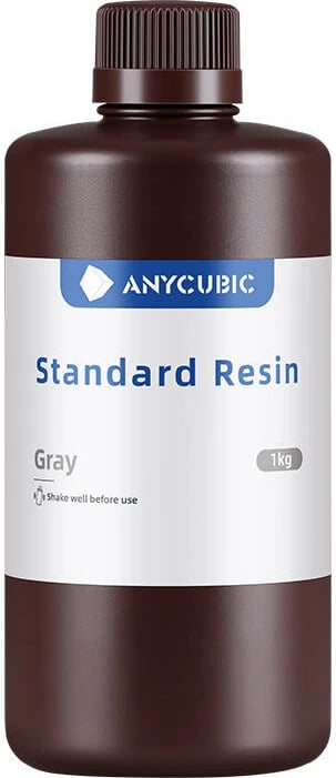 Resin për printer 3D AnyCubic Standard, SPTGY-104E, 1 kg, Gri