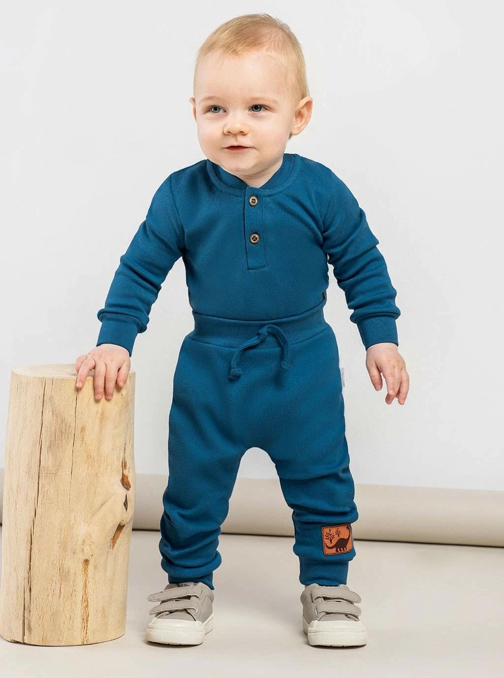 Bluzë bebe, Nicol, Ivo, 100% pambuk, madhësi 74 (6-9m), blu