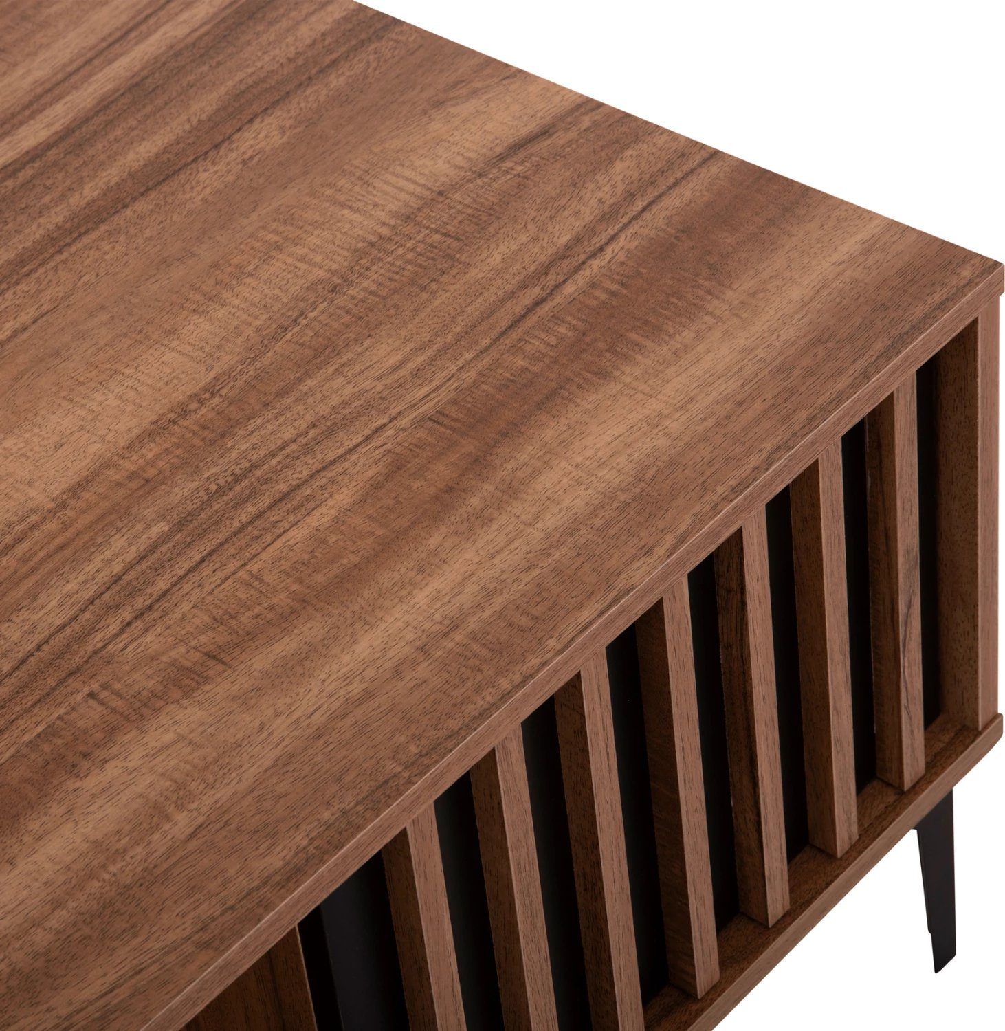 Tavolinë kafeje seri HARRY FH18007.01 melaminë ngjyrë druri natyral & e zezë 110x60x43,5Hcm.