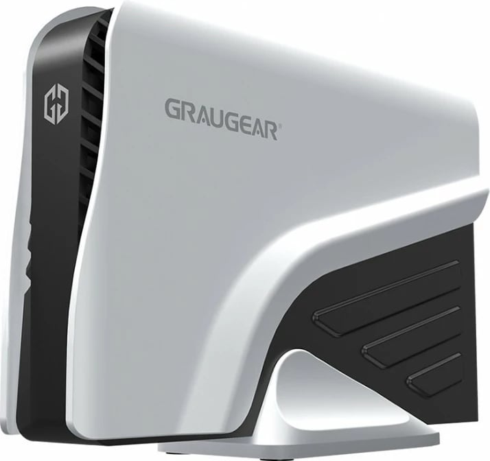 Kasë e jashtme GrauGear 4TB për PS4/PS5, USB-C/USB-A, e bardhë