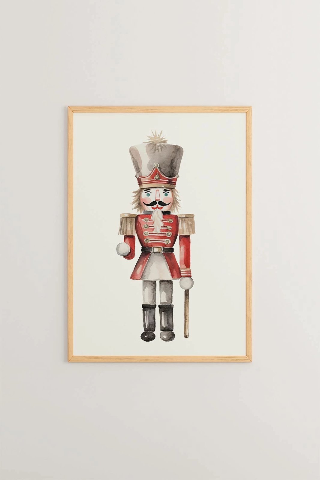 Pikturë dekorative me kornizë, Wallity, shumëngjyrëshe, Nwyearsngmdl36, 33x48cm