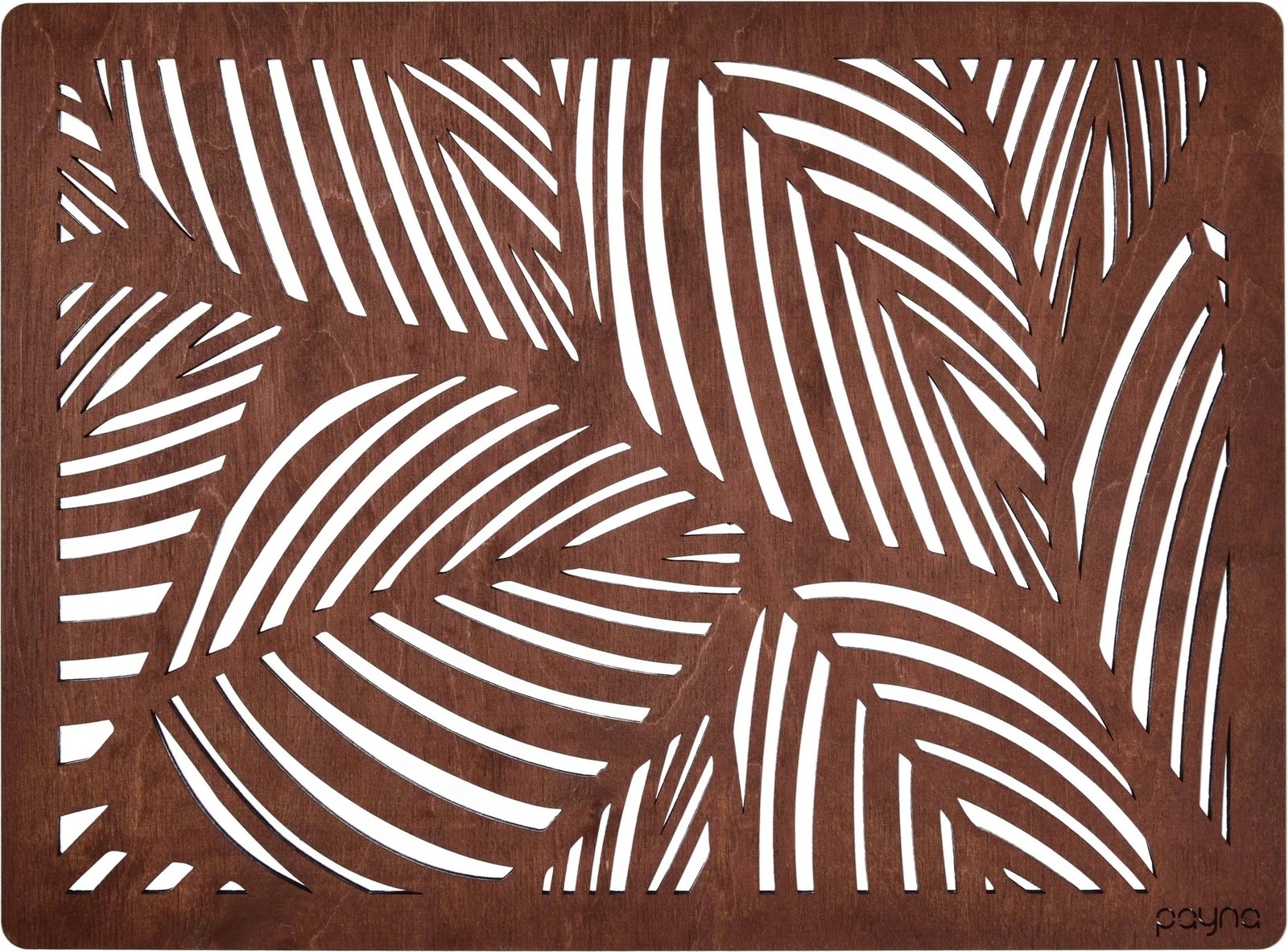 Set nënshtruesish tavoline prej druri, 6 copë, Hermia, ngjyrë rozë