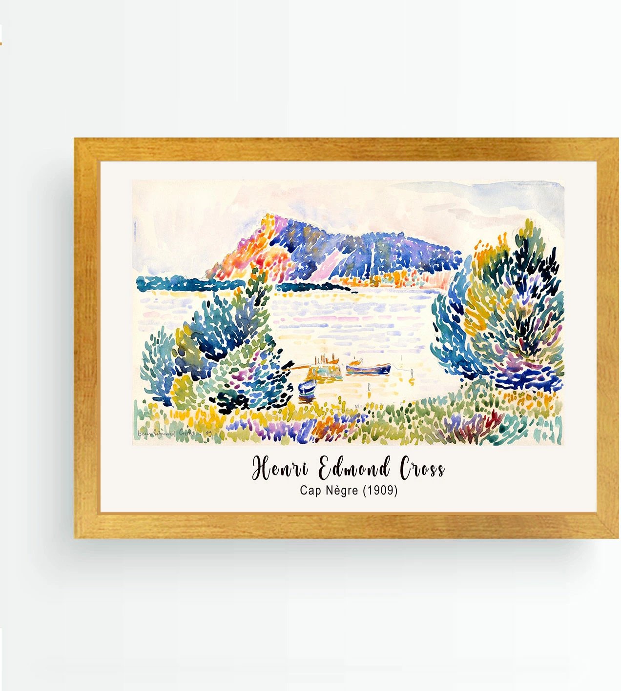 Pikturë dekorative me kornizë Wallity, AC3305923-5575, shumëngjyrëshe, 55x75cm