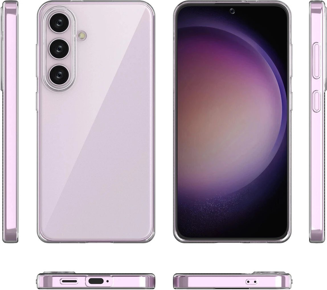 Mbështjellës Hurtel Ultra Clear për Samsung Galaxy A55, transparent