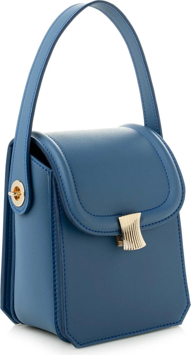 Çantë crossbody, ngjyrë indigo blue, Vince Camuto, Lagoon
