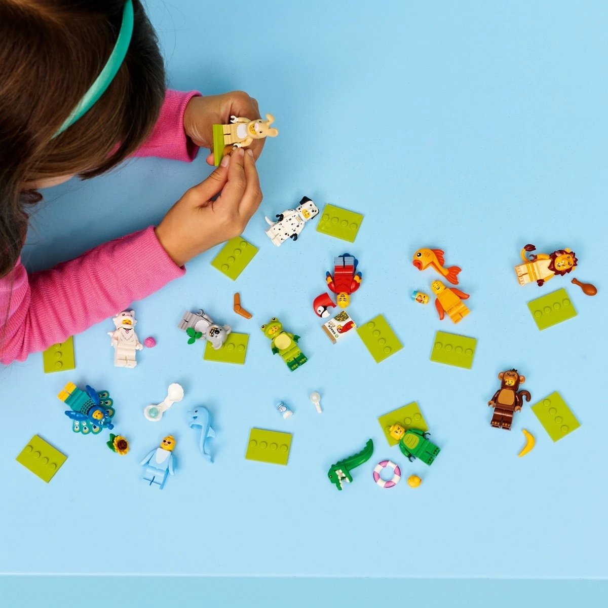 minifigurë LEGO Minifigures 71051 Series 28 kafshë, përzgjedhje e rastësishme, 1 copë