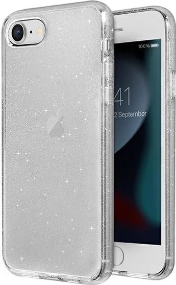 Mbështjellës UNIQ LifePro Xtreme për iPhone 7/8/SE 2020/SE 2022, transparent argjendtë