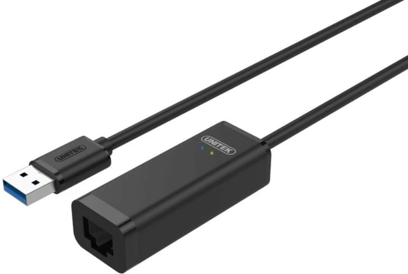 Adapter USB në Fast Ethernet Unitek Y-1468, i zi