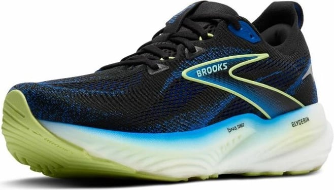 Atlete vrapimi për meshkuj Brooks, të zeza dhe kaltër