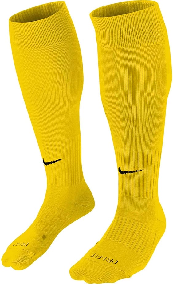 Çorape futbolli Nike unisex, të verdha