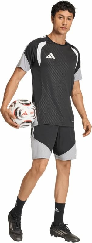 Fanellë trajnimi për meshkuj adidas, e zezë/gri/e bardhë