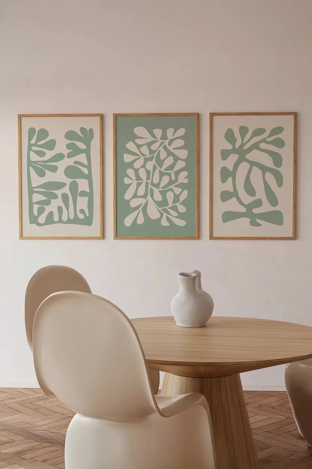 Pikturë dekorative me kornizë (3 copë), Wallity, Ersy3Ham18