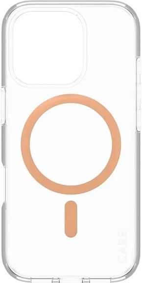 Mbështjellës PanzerGlass CARE Flagship Case për iPhone 16 Pro 6.3", MagSafe, portokalli