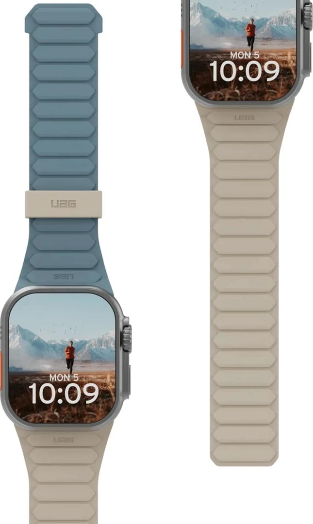 Rrip silikoni për Apple Watch Ultra 2/Ultra, blu
