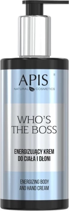 Krem për trup dhe duar për meshkuj APIS Who's the Boss Energizing, 300ml Krem për trup dhe duar për meshkuj APIS Who's the Boss Energizing, 300ml